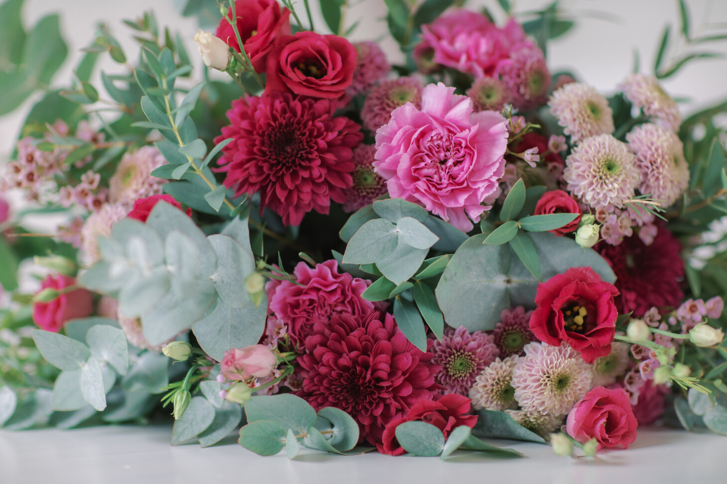 La culture des fleurs pour l'industrie du bouquet de fleur